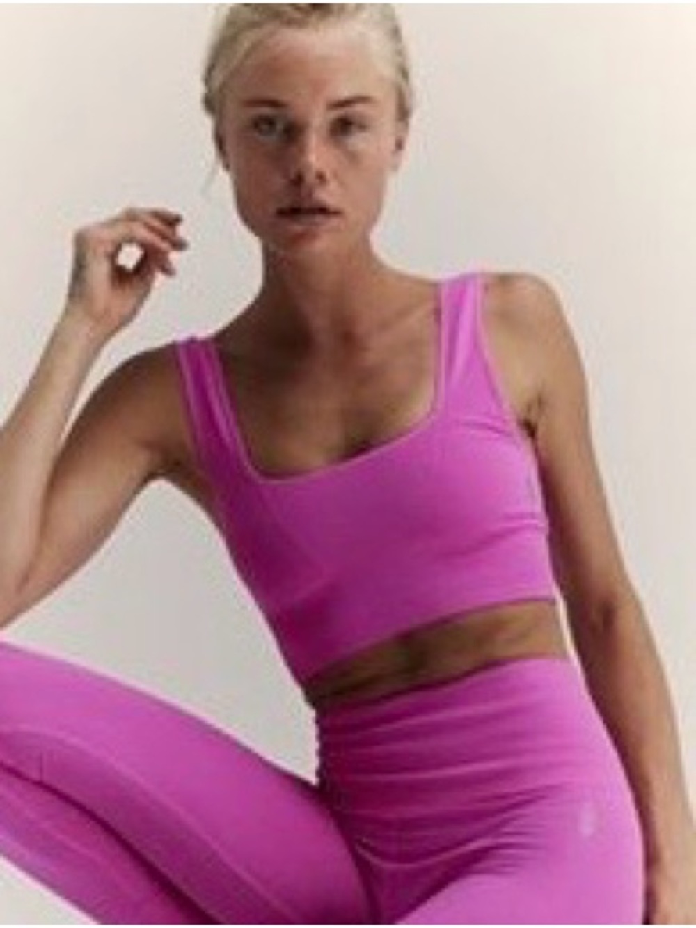 Free People Good Karma Square Neck Bra